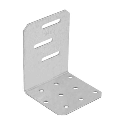 KMR 1 - Colțar reglabil perforat - stânga 60x80x60x2,0 mm