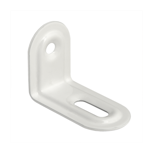 FKS 2 FKS2 -Colțar pentru mobilă 40x28x22x1,0 mm (vopsit alb)