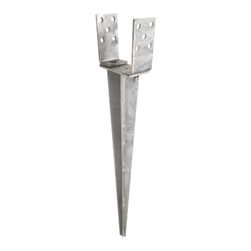 PSGR 0-120/700 Suport stâlp încastrat reglabil 0-120x65x700x2,0