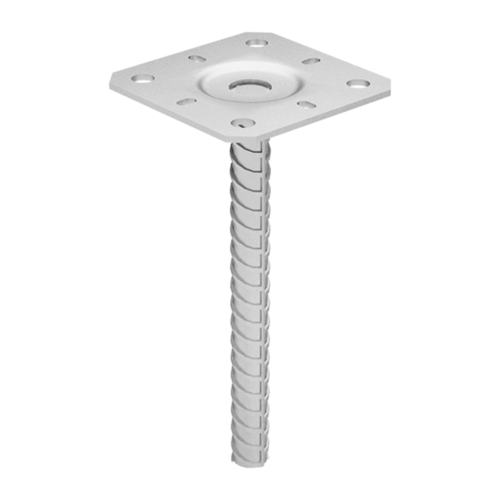 PPS 80 Suport stâlp 80x202x3,0 mm