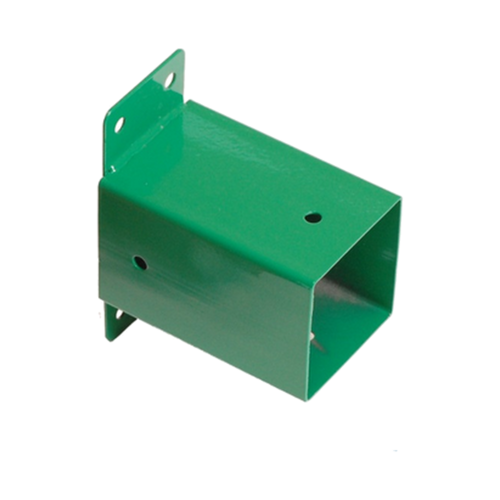 GHSK 90 Conector perete pătrat ZI 90x90 verde