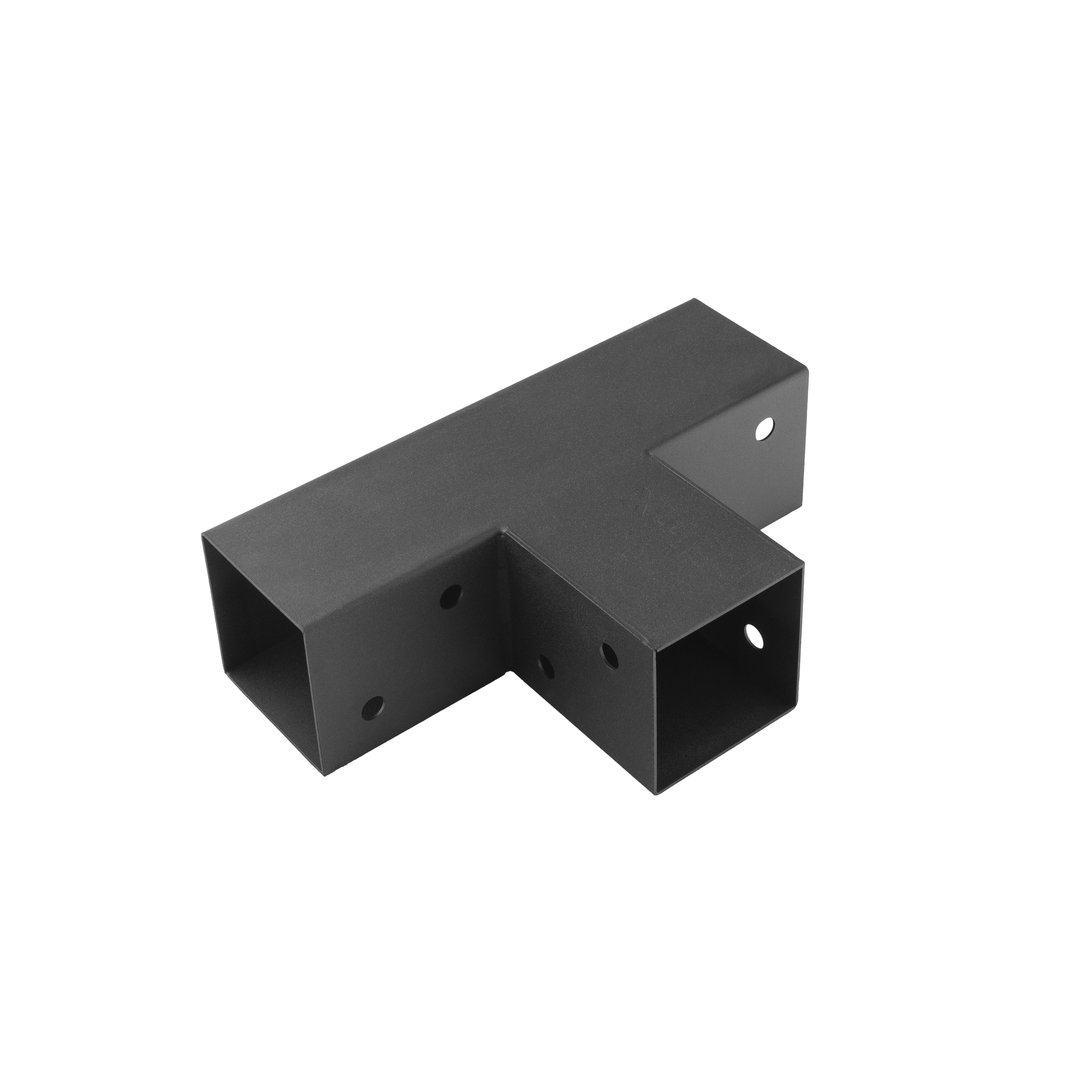 GPT 70 Conector pergolă vopsit cu pulbere neagră C 72x165x255x1,5