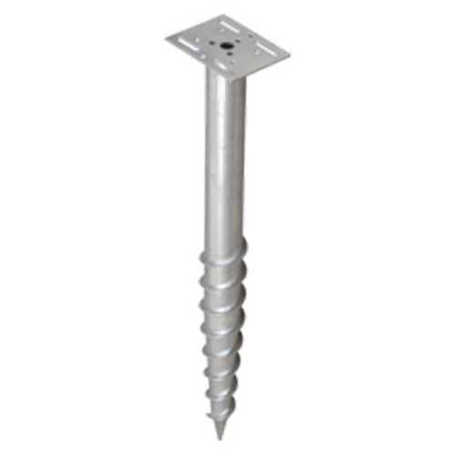 PWF 76/1000 Screw-in post base 76x1000x3,5
