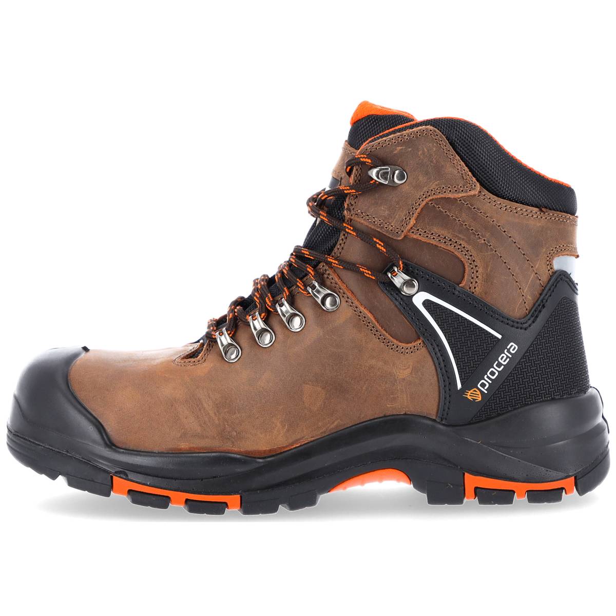 Pantofi de protecție CENTAUR S3L SR HRO din piele integrală, cu bombeu compozit și lamelă Kevlar - imagine 4